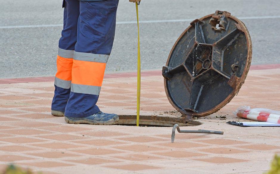 canalisation assainissement Porcheville